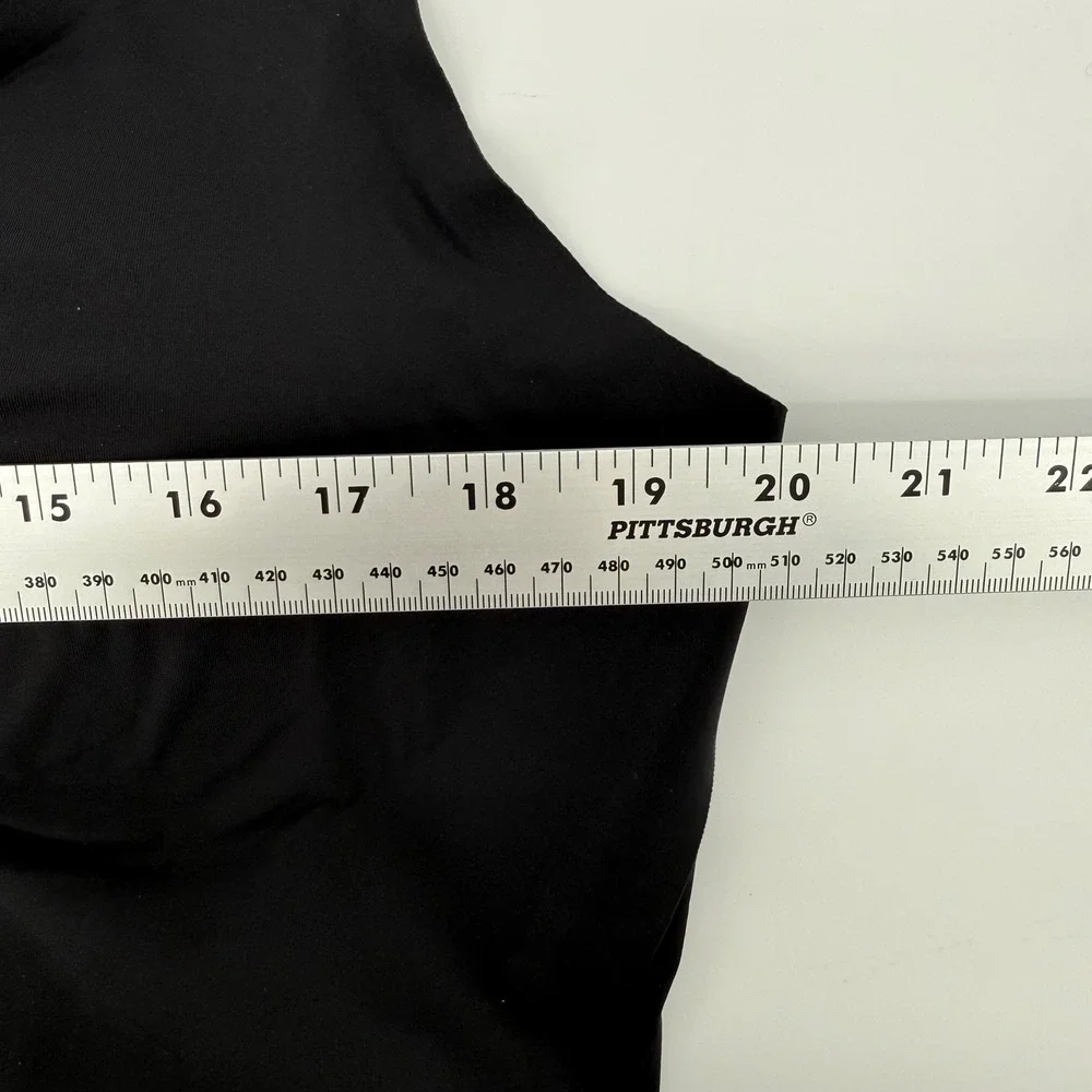 HONEYLOVE CrossOver Cami Black Sculpting Bra Tank Tummy Control Shapewear 3XL - Picture 9 of 9